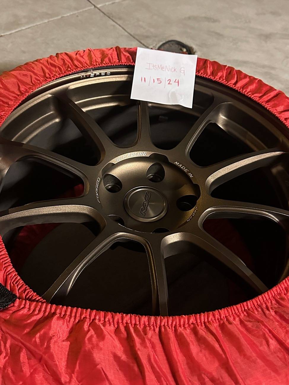 11th Gen Honda Civic Volk Racing ZE40 M-Spec (18x9.5 +39) 1