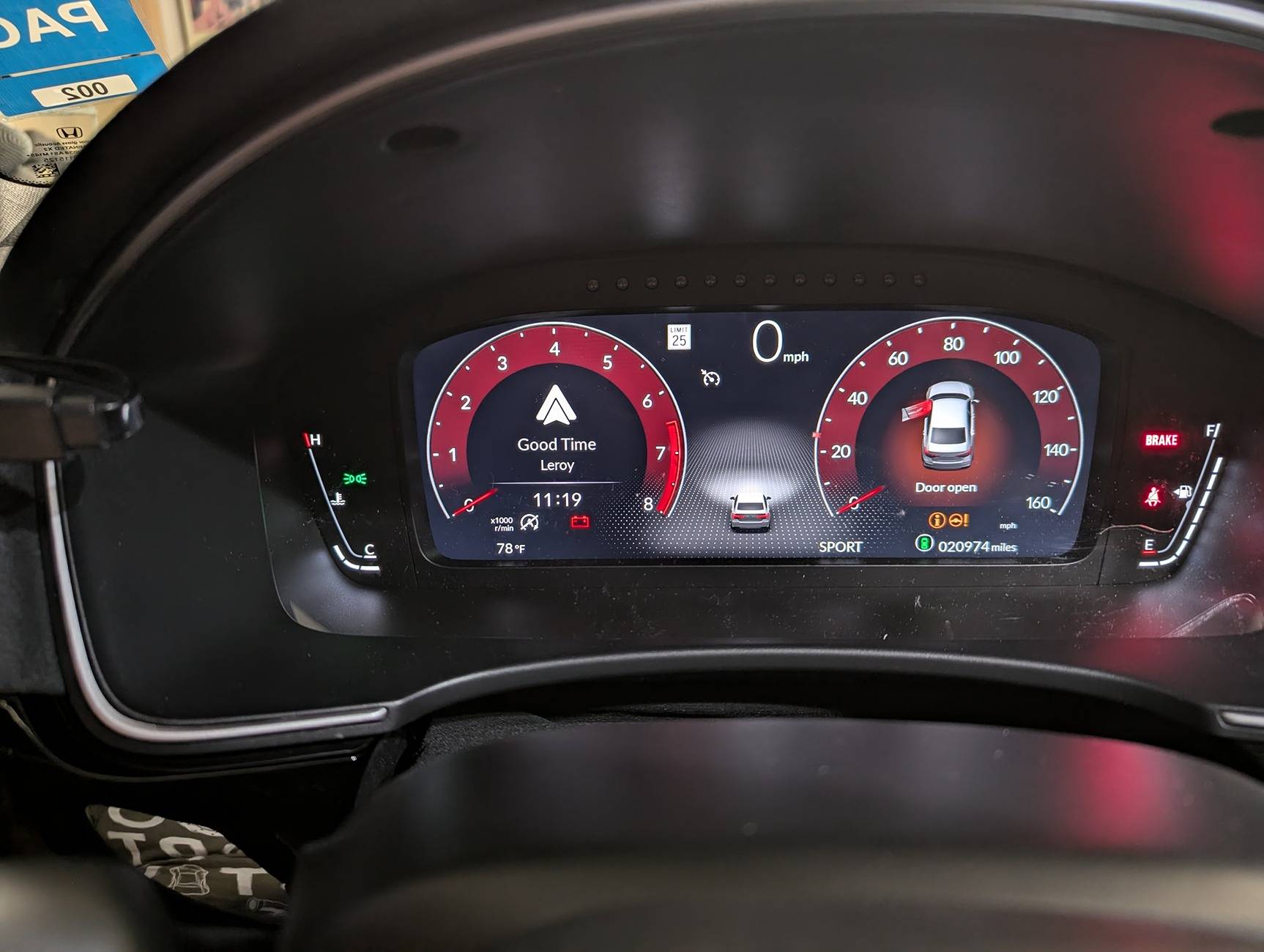 11th Gen Honda Civic 2025 Si full digital cluster works in 22-24 and here's what you need to get it done! 1000006325