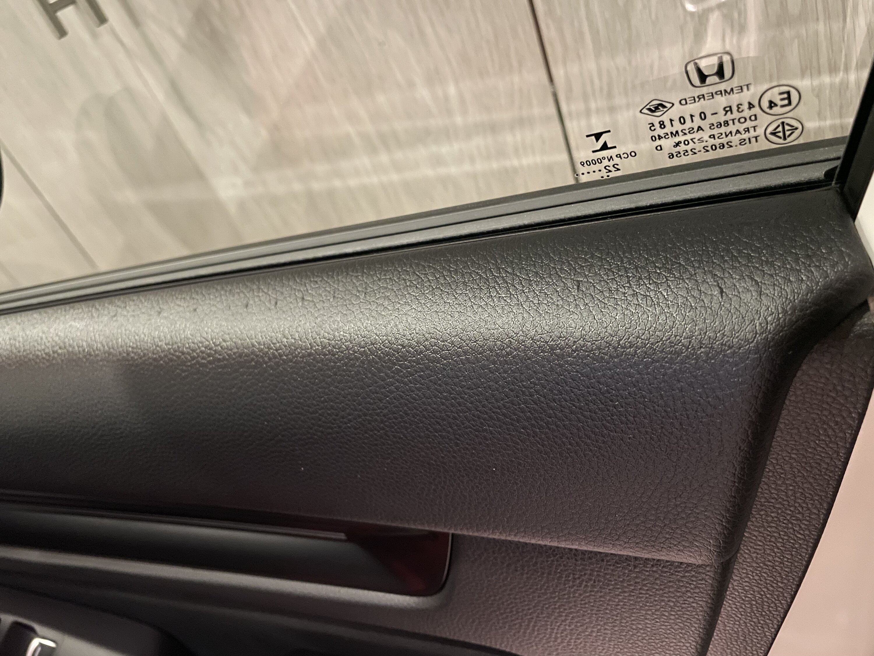 11th Gen Honda Civic Bubbling on Interior Door Panel 10DC73E3-D1A2-42CC-940E-323023DD56BD