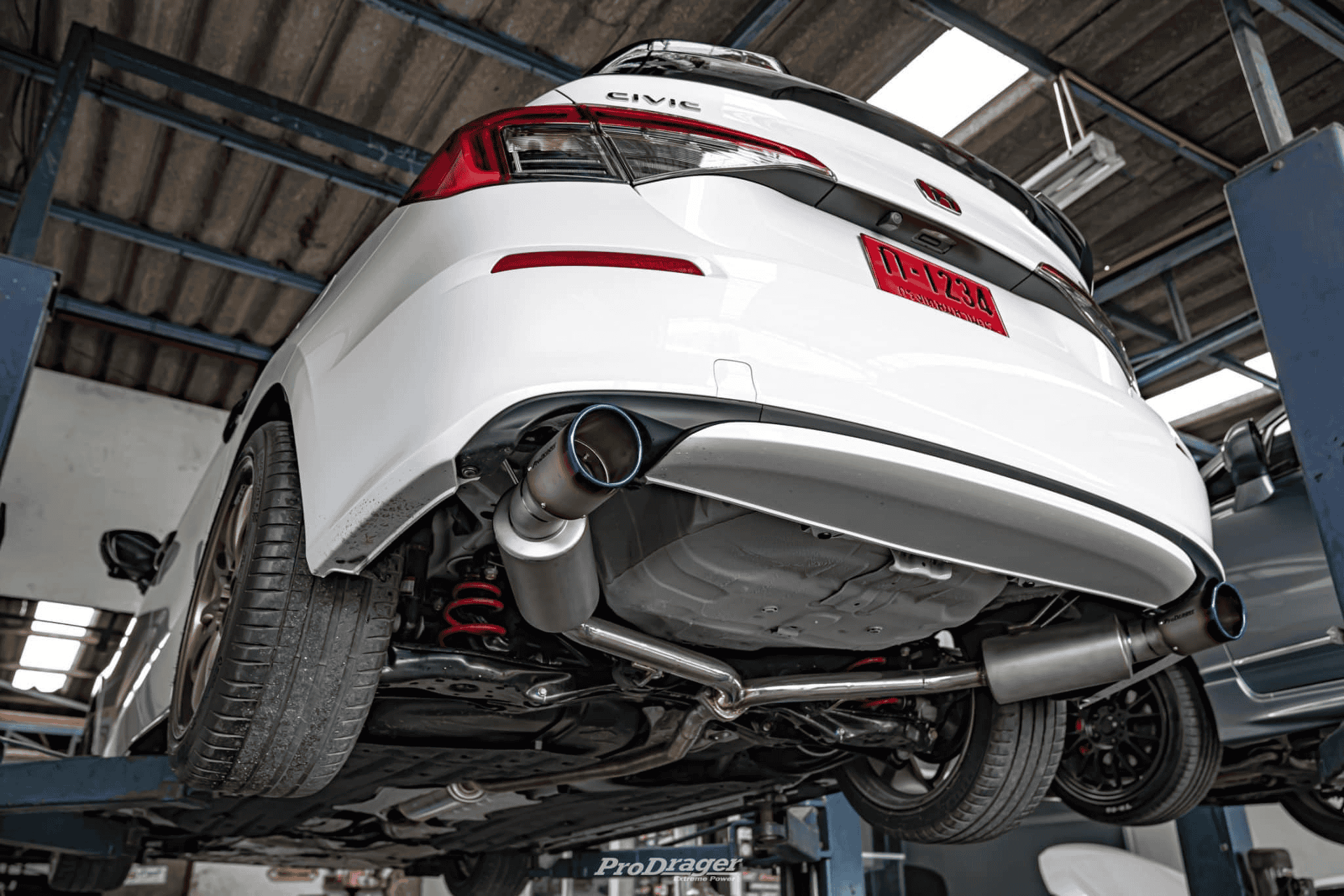 11th Gen Honda Civic ProDrager Exhaust System for 2022+ 11th Gen Honda Civic + Sound Clip 1649381609263