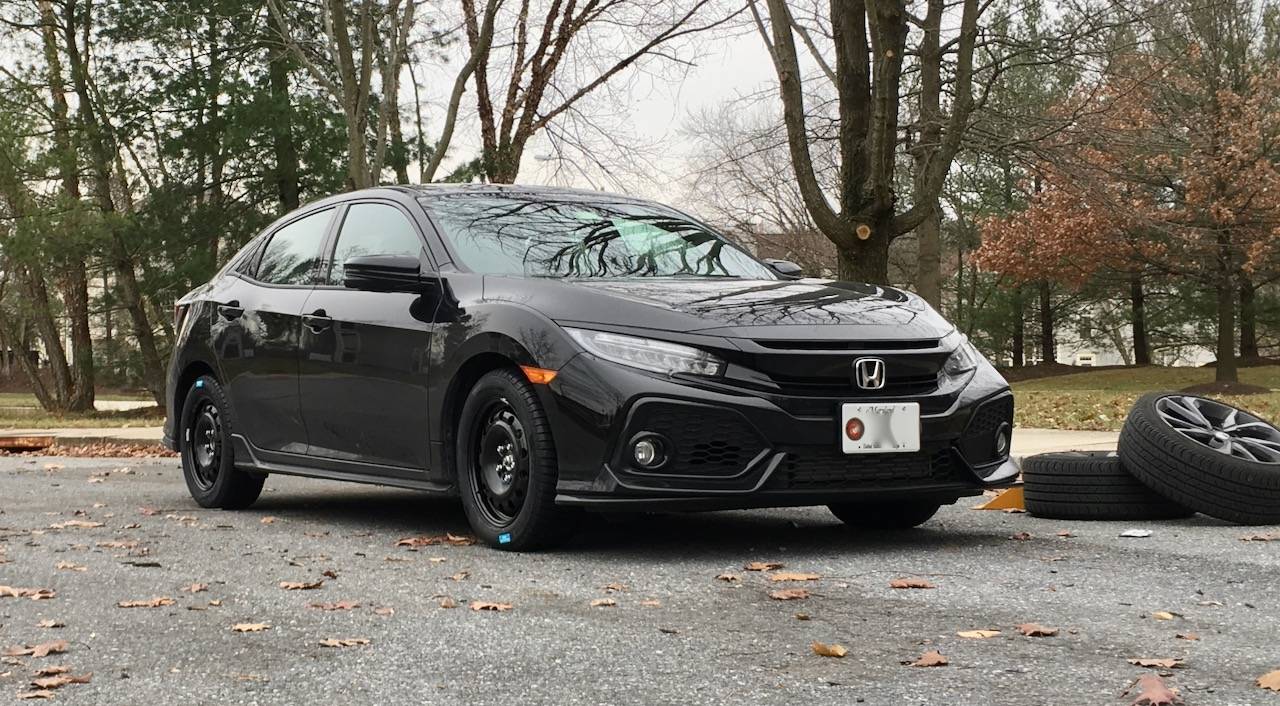 11th Gen Honda Civic Winter wheelset - 16" steel with 215/55 Pirelli Sottozero 3 and full set of lug nuts - also posted at civicx forums.  Local only, please. 1669826410460