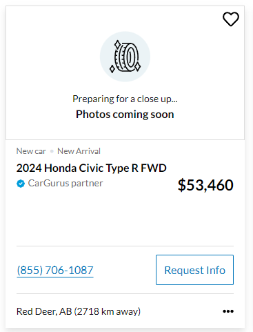 11th Gen Honda Civic Canadian dealer asked what colour Type R I want 1718319737003-cr