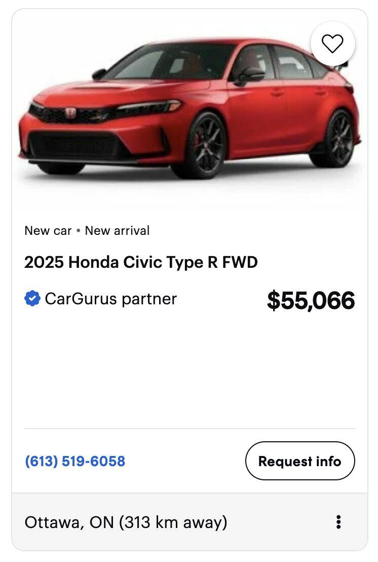 11th Gen Honda Civic Canadian dealer asked what colour Type R I want 1735055930953-az
