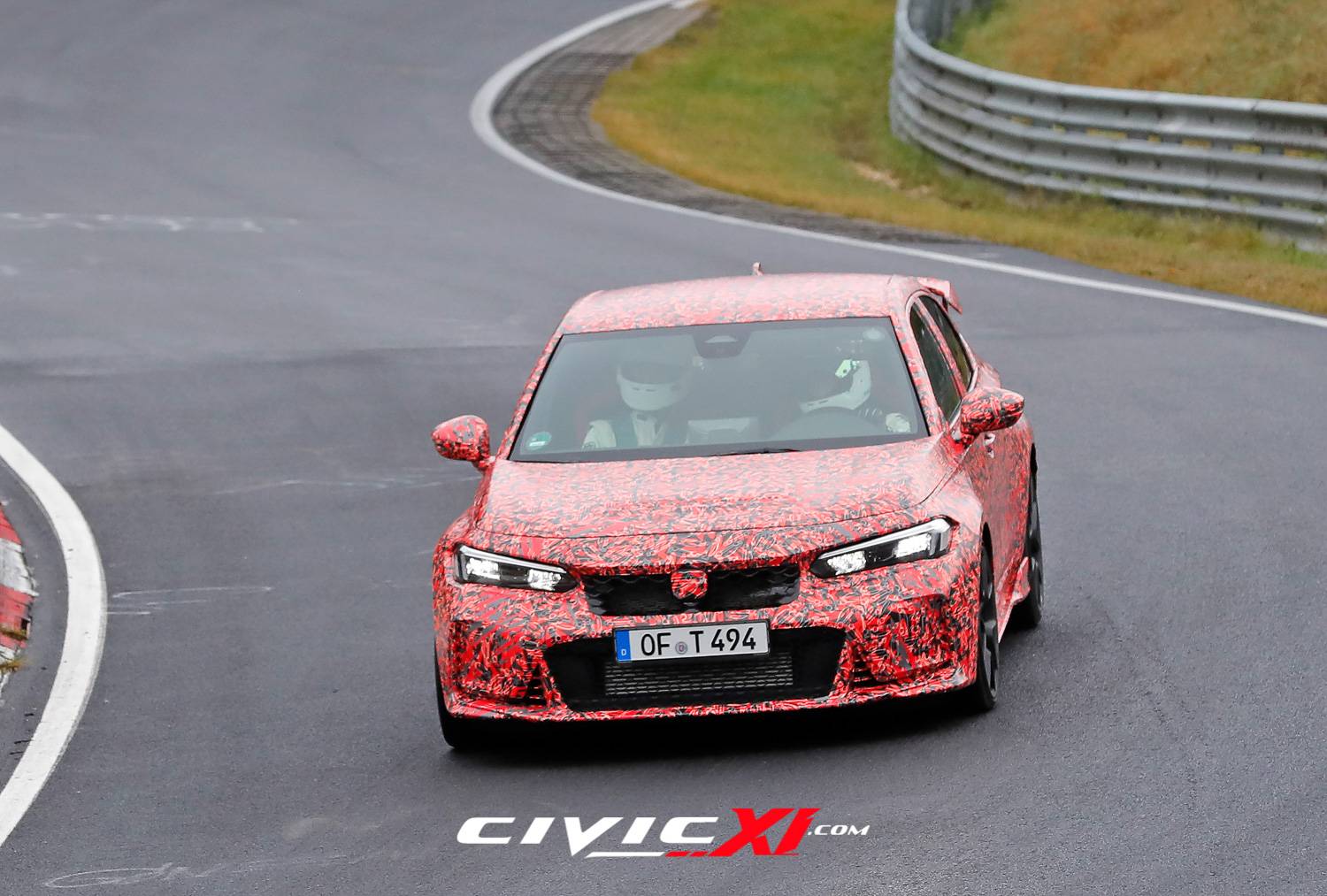 11th Gen Honda Civic ? First Video of 2023 Civic Type R Track Testing at Nurburgring! 2022-civic-type-r-nurburgring-track-testing-2