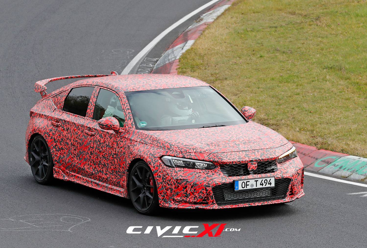 11th Gen Honda Civic ? First Video of 2023 Civic Type R Track Testing at Nurburgring! 2022-civic-type-r-nurburgring-track-testing-22