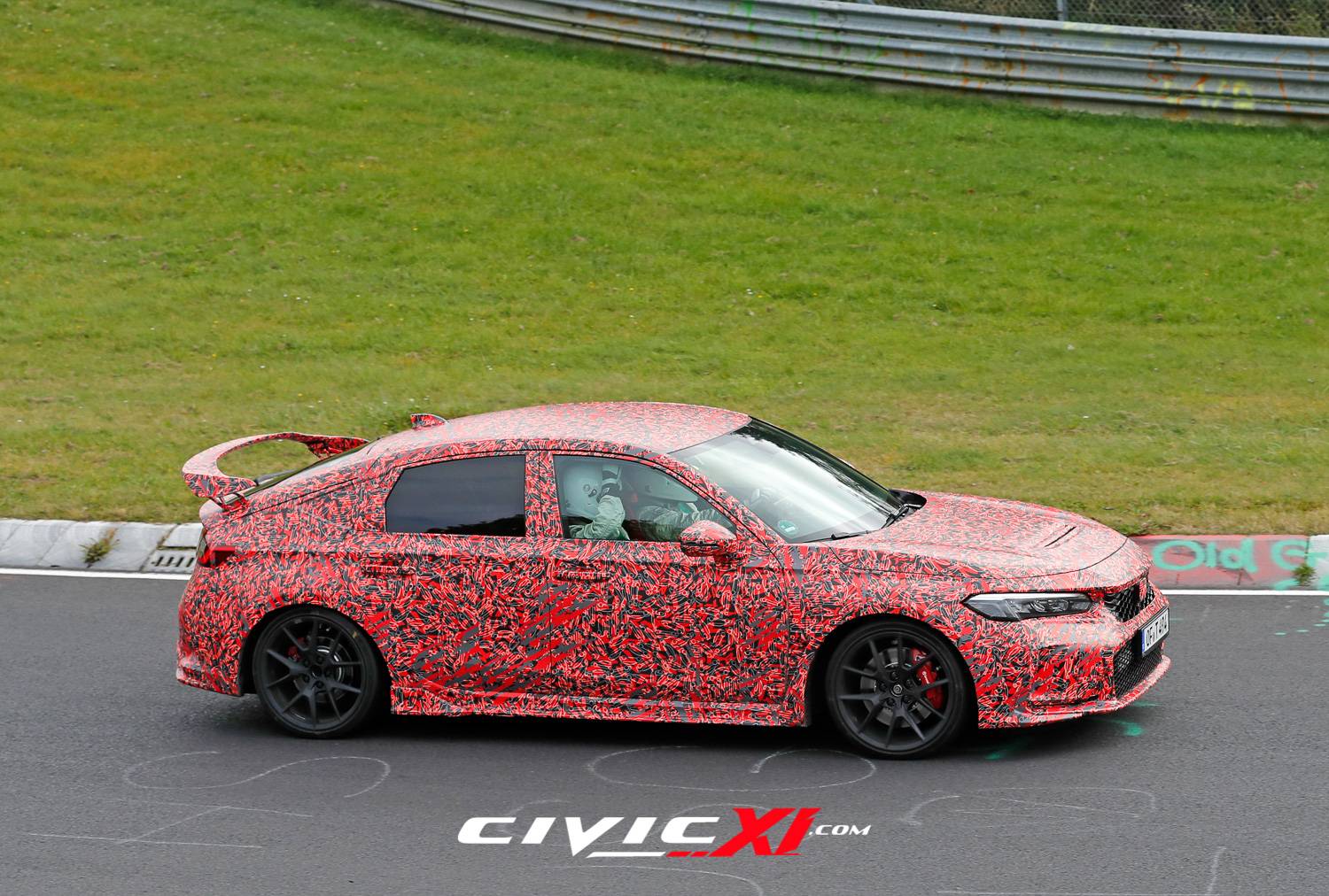 11th Gen Honda Civic ? First Video of 2023 Civic Type R Track Testing at Nurburgring! 2022-civic-type-r-nurburgring-track-testing-25