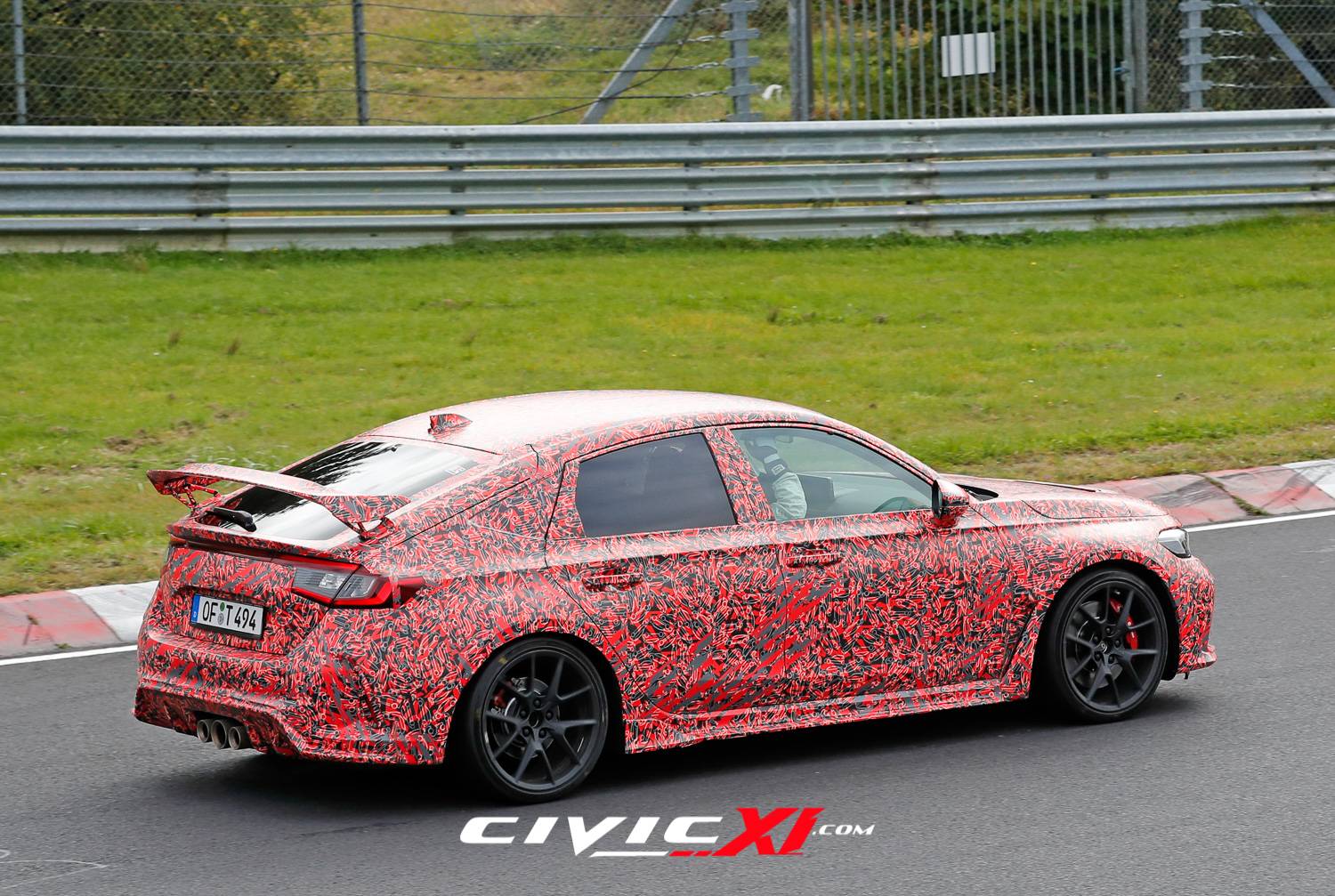 11th Gen Honda Civic ? First Video of 2023 Civic Type R Track Testing at Nurburgring! 2022-civic-type-r-nurburgring-track-testing-27