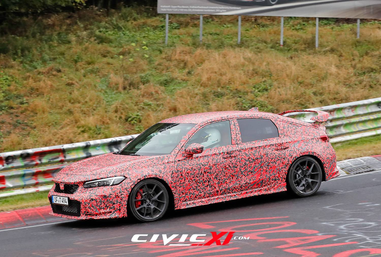 11th Gen Honda Civic ? First Video of 2023 Civic Type R Track Testing at Nurburgring! 2022-civic-type-r-nurburgring-track-testing-9