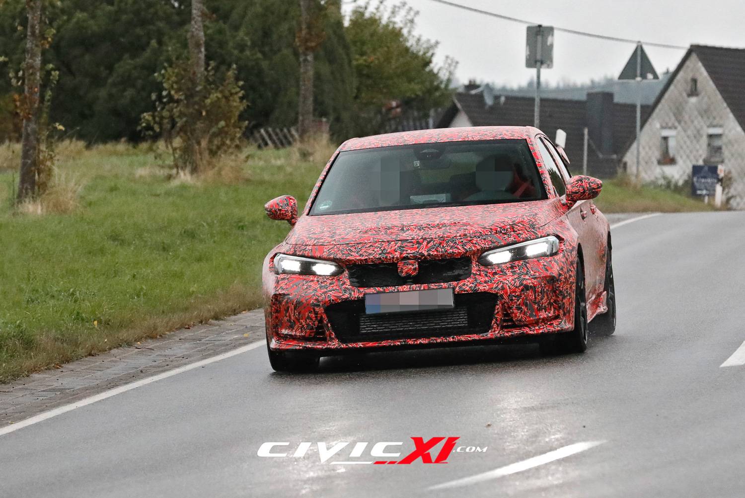 11th Gen Honda Civic ? 2022 Civic Type R Spied Inside & Out (First Interior Shots)! 265/30/19 tires revealed. 2022-civic-type-r-spied-interior-first-look-exterior-closeups-1