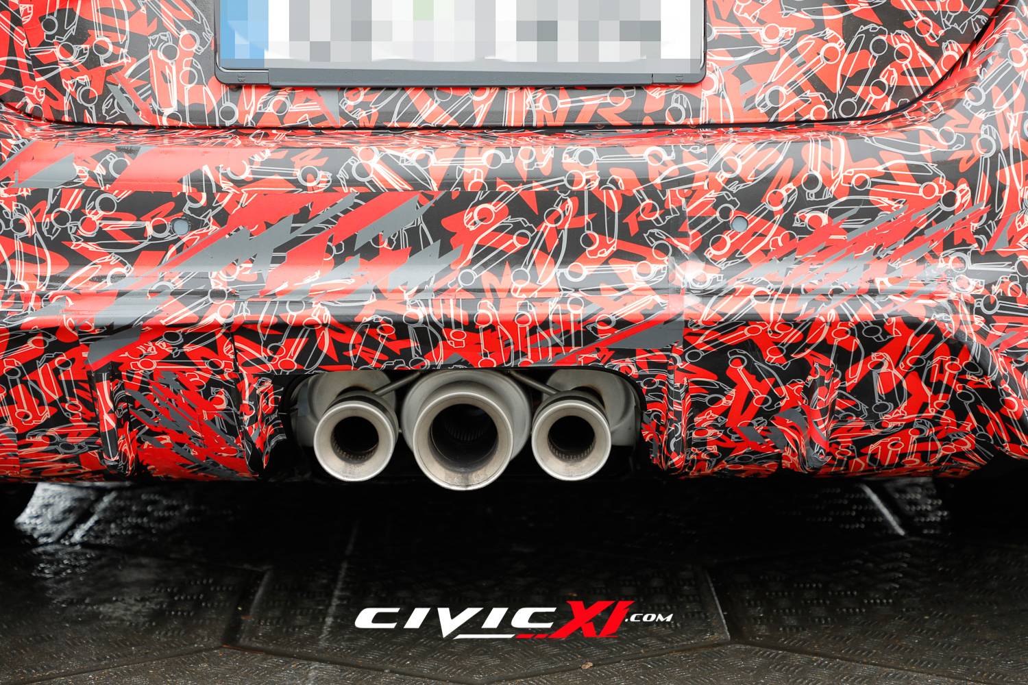 11th Gen Honda Civic ? 2022 Civic Type R Spied Inside & Out (First Interior Shots)! 265/30/19 tires revealed. 2022-civic-type-r-spied-interior-first-look-exterior-closeups-16
