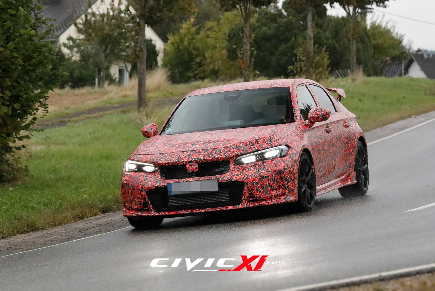 11th Gen Honda Civic ? 2022 Civic Type R Spied Inside & Out (First Interior Shots)! 265/30/19 tires revealed. 2022-civic-type-r-spied-interior-first-look-exterior-closeups-2