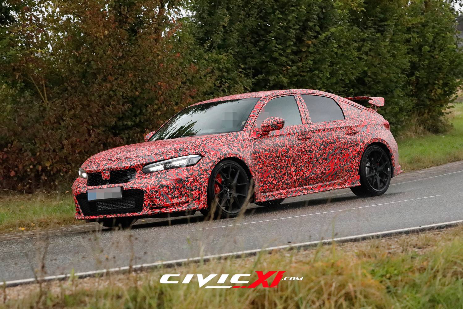 11th Gen Honda Civic ? 2022 Civic Type R Spied Inside & Out (First Interior Shots)! 265/30/19 tires revealed. 2022-civic-type-r-spied-interior-first-look-exterior-closeups-4