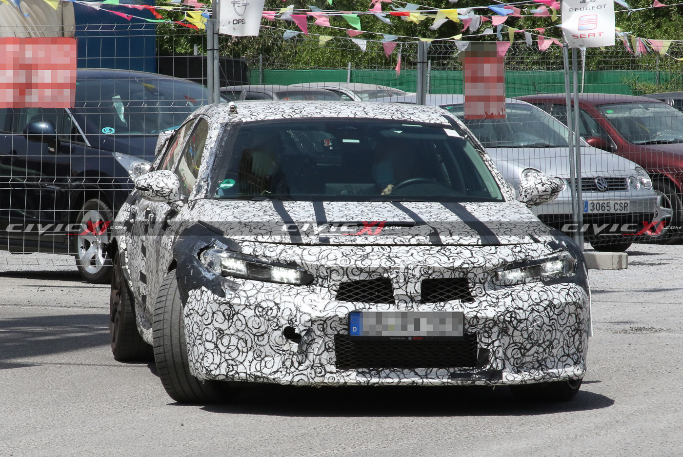 11th Gen Honda Civic Next Civic Type R Spied Testing in Southern Europe 2022-civic-type-r-testing-europe-1