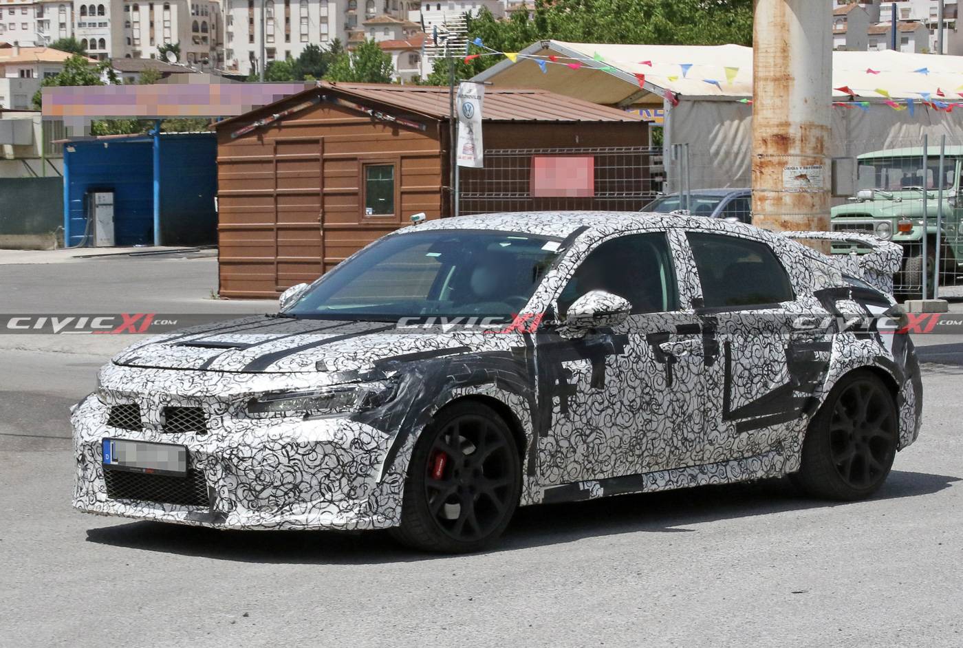 11th Gen Honda Civic Next Civic Type R Spied Testing in Southern Europe 2022-civic-type-r-testing-europe-4