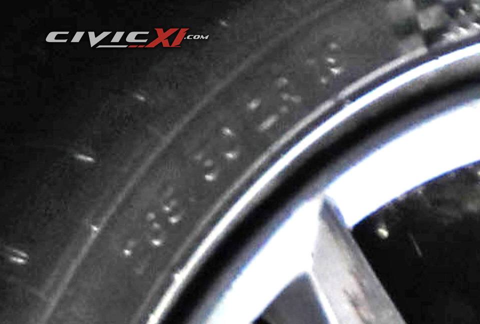 11th Gen Honda Civic ? 2022 Civic Type R Spied Inside & Out (First Interior Shots)! 265/30/19 tires revealed. 2022 Civic Type R Wheels Tires 2