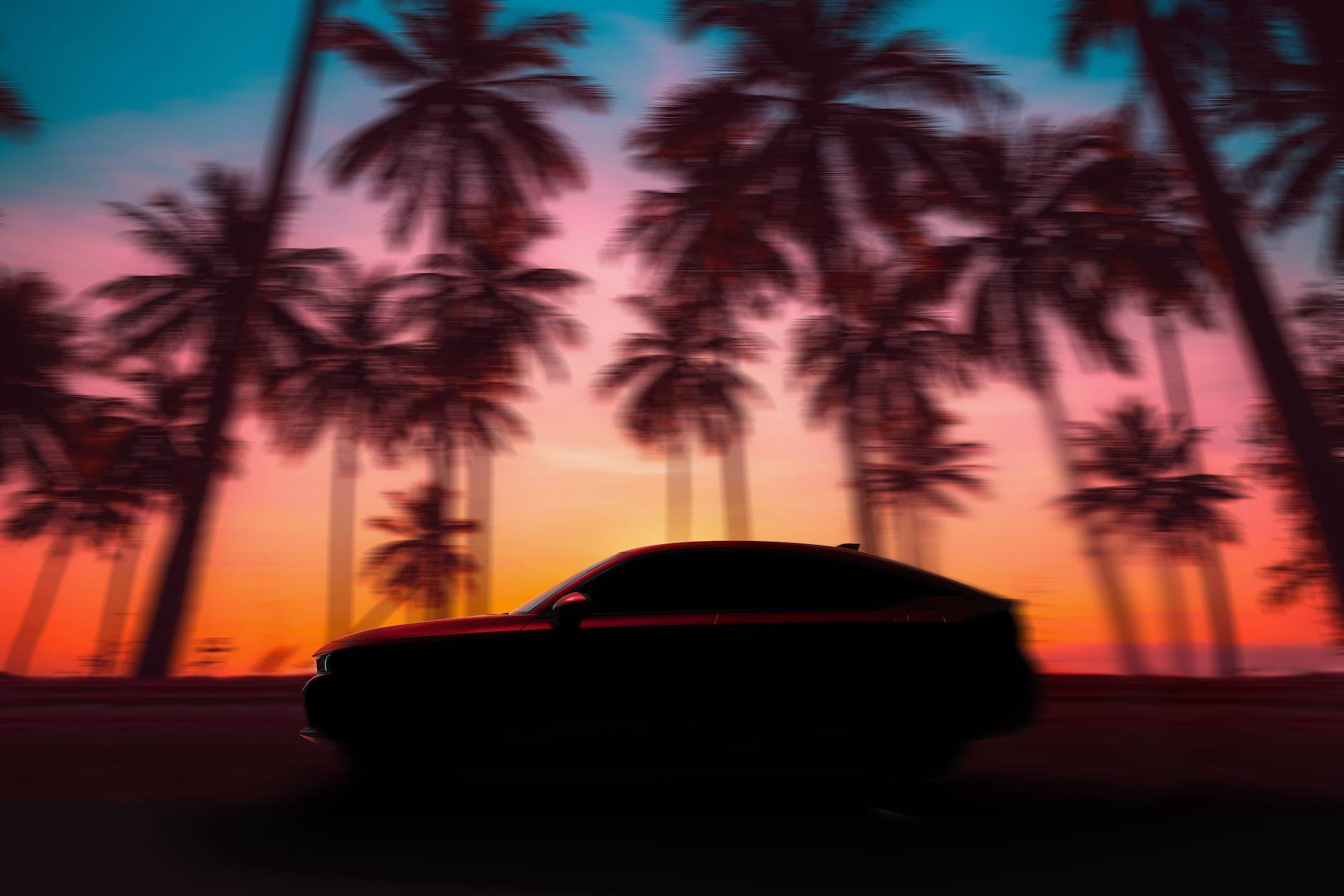 11th Gen Honda Civic All-New 2022 Honda Civic Hatchback Teased Ahead of Global Debut on June 23! 2022 Honda Civic Hatchback Teaser