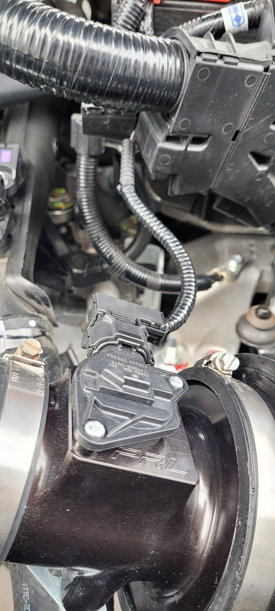 11th Gen Honda Civic Civic SI 2022 PRL SHORT RAM INSTALL 20220424_163007