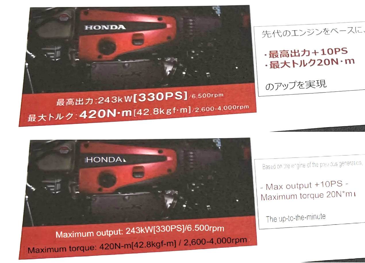 11th Gen Honda Civic 316 HP / 310 lb-ft Power Figures Leaked For FL5 2023 Civic Type! (via Brochure) 2023 FL5 Civic Type R Engine Horsepower Leaked