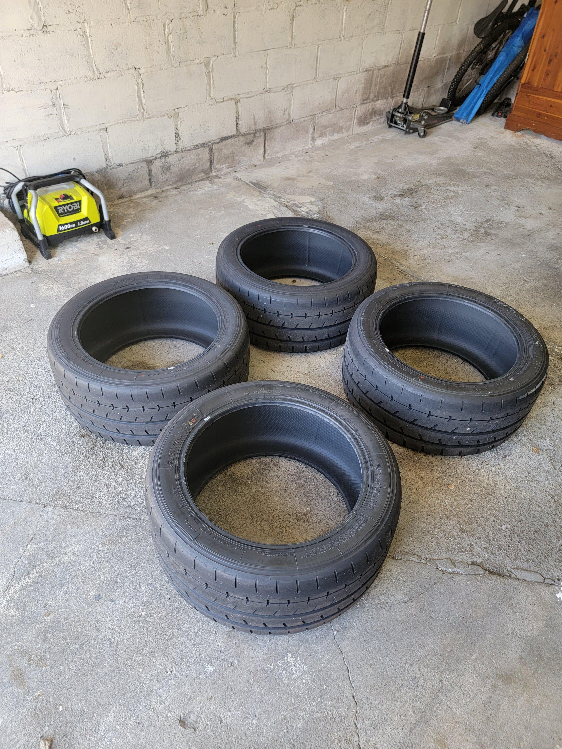 11th Gen Honda Civic Advan a052 tires - 265/40/18 - Used for 600 miles! 20231016_134209