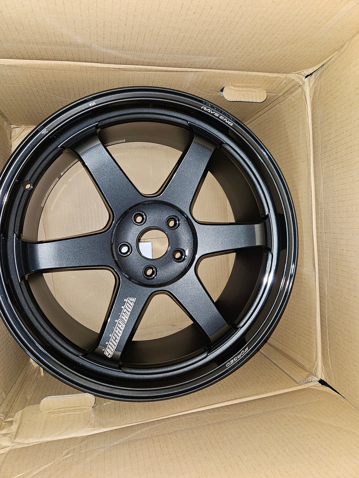 11th Gen Honda Civic Volk Racing TE37 Diamond Black wheels 20x9.5 5x114.3 et 36, set of 4 20240211_074244