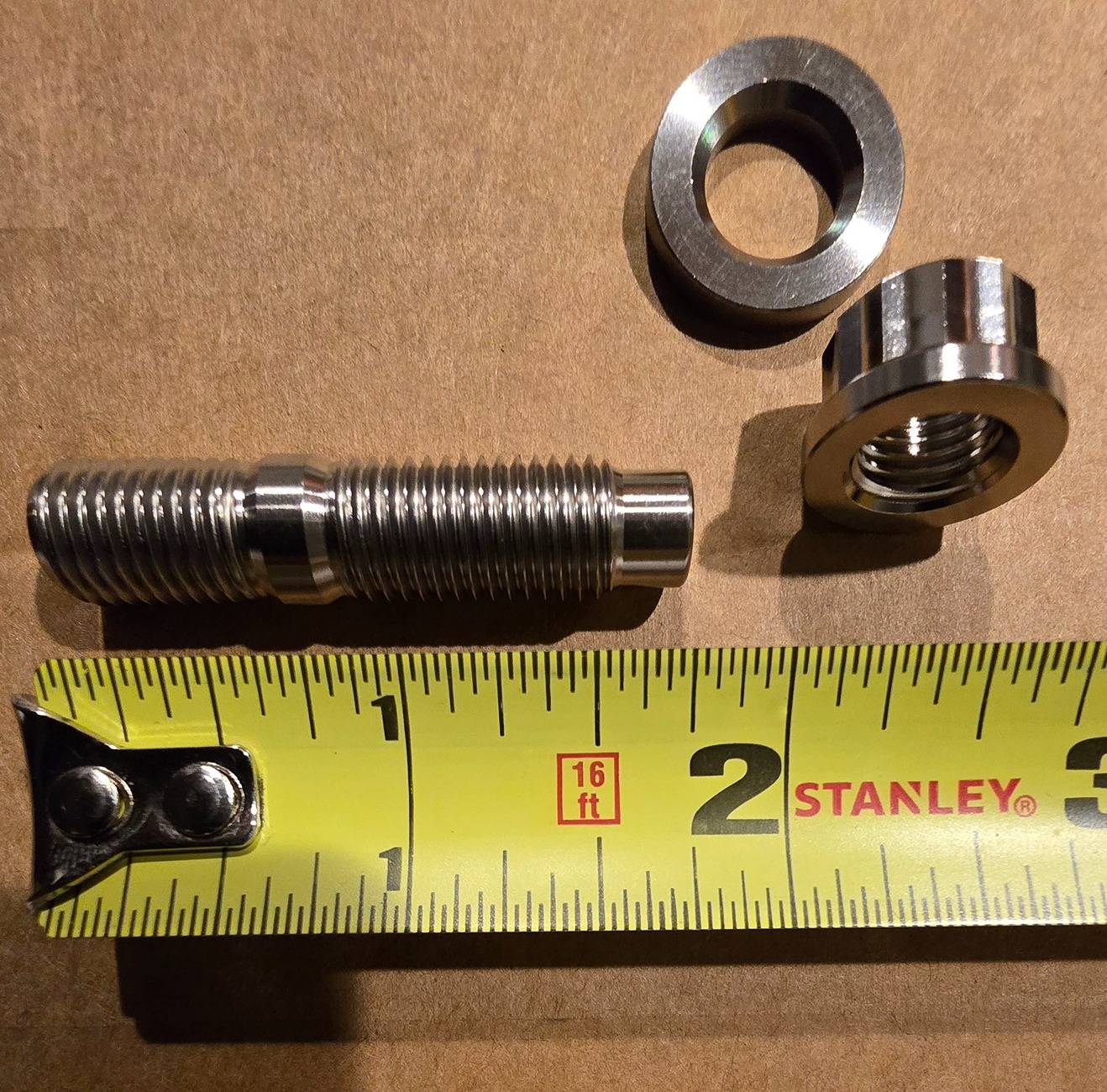 11th Gen Honda Civic Rampage Titanium Exhaust Stud Kit for sale – K20C/L15B 20250319_223800