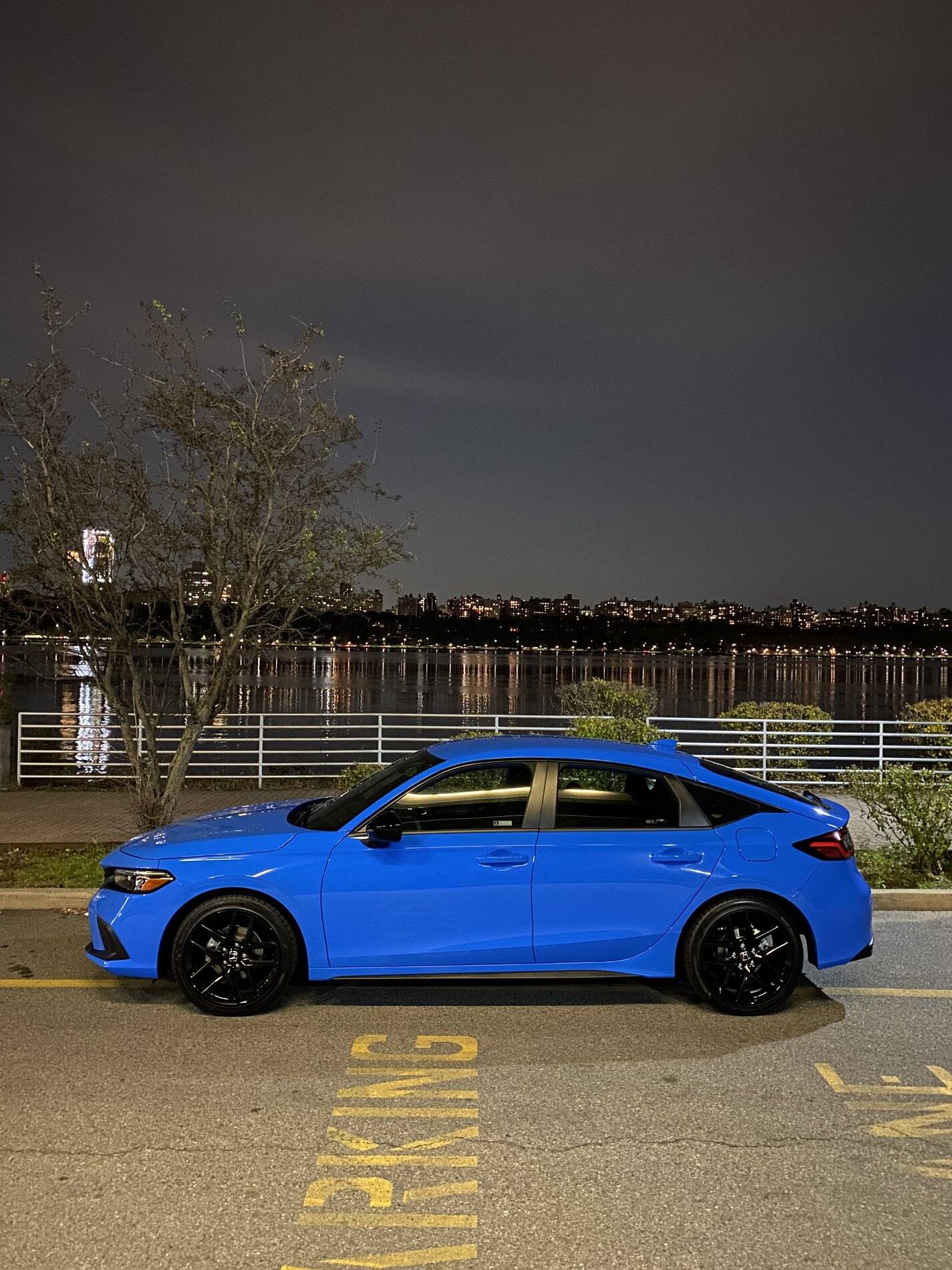 11th Gen Honda Civic Just purchased a 2022 Civic Sport Hatch (Boost Blue) 472FE621-3737-412C-BCA3-24097459813F