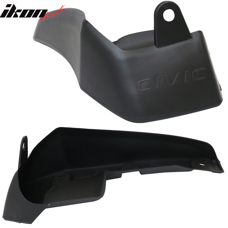 11th Gen Honda Civic 16-17 Civic 10th Gen Sedan - Mud Flaps (PP) - BLM-HC164OE-PP 5_3