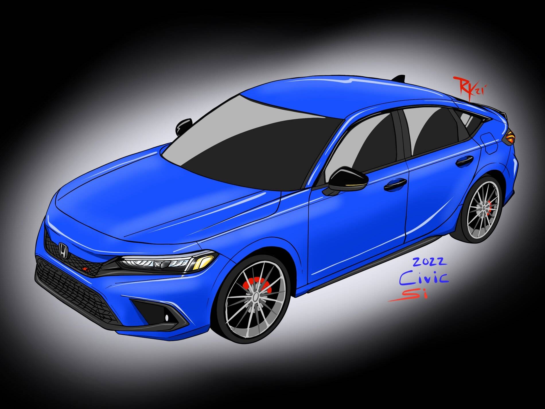 11th Gen Honda Civic Exclusive: 11th Gen 2022 Civic (Hatchback) Fully Revealed in Official Honda Patent Images 79E15ADC-C3B6-404D-A006-036A27052C62