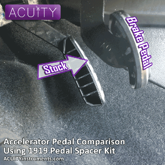 11th Gen Honda Civic Acuity Instruments 12-17 Civic Throttle Pedal Spacer ACI-1919-GIF_550x550