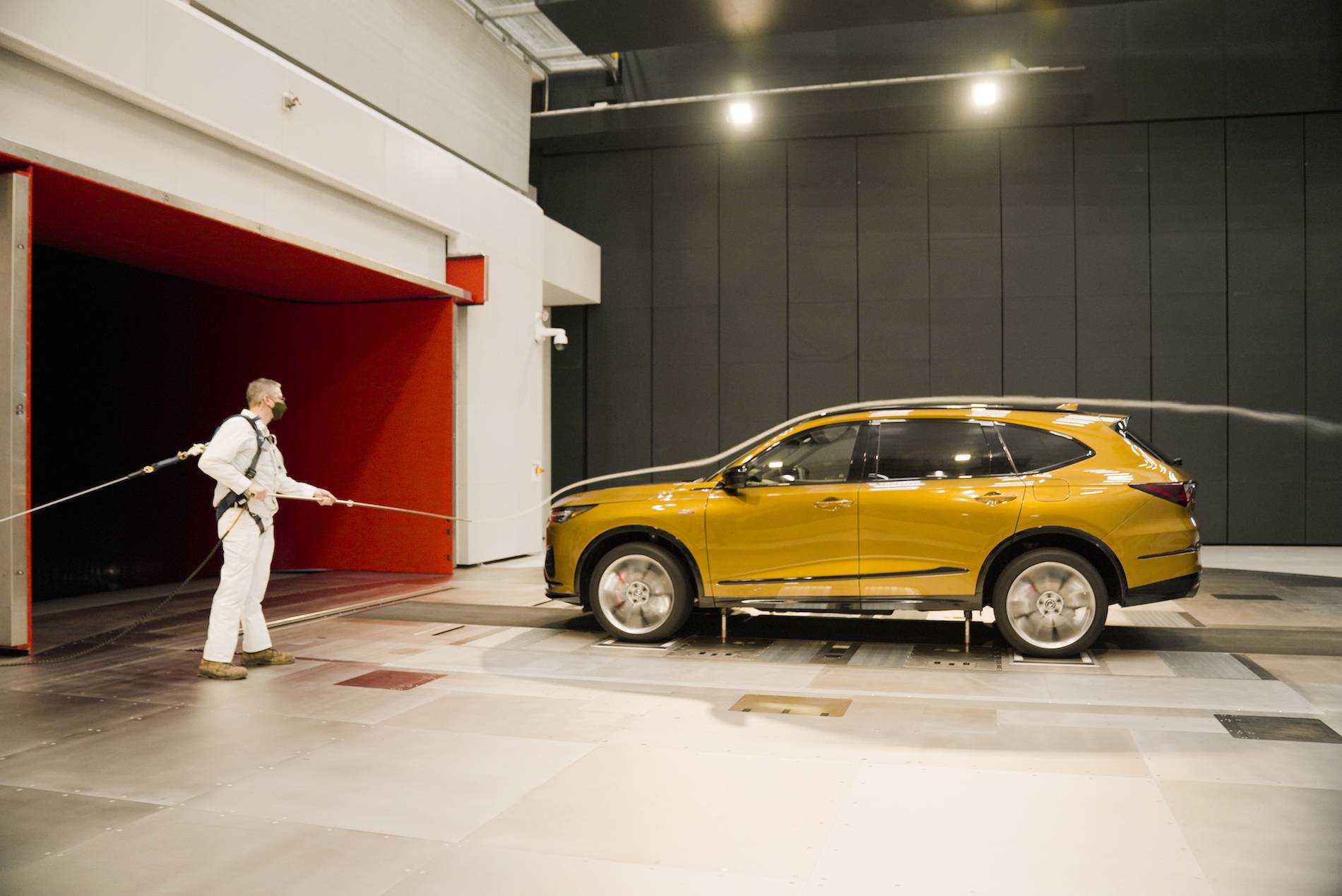 11th Gen Honda Civic Honda Opens New World-Class Wind Tunnel in Ohio Acura MDX Type S Aerodynamics Testin