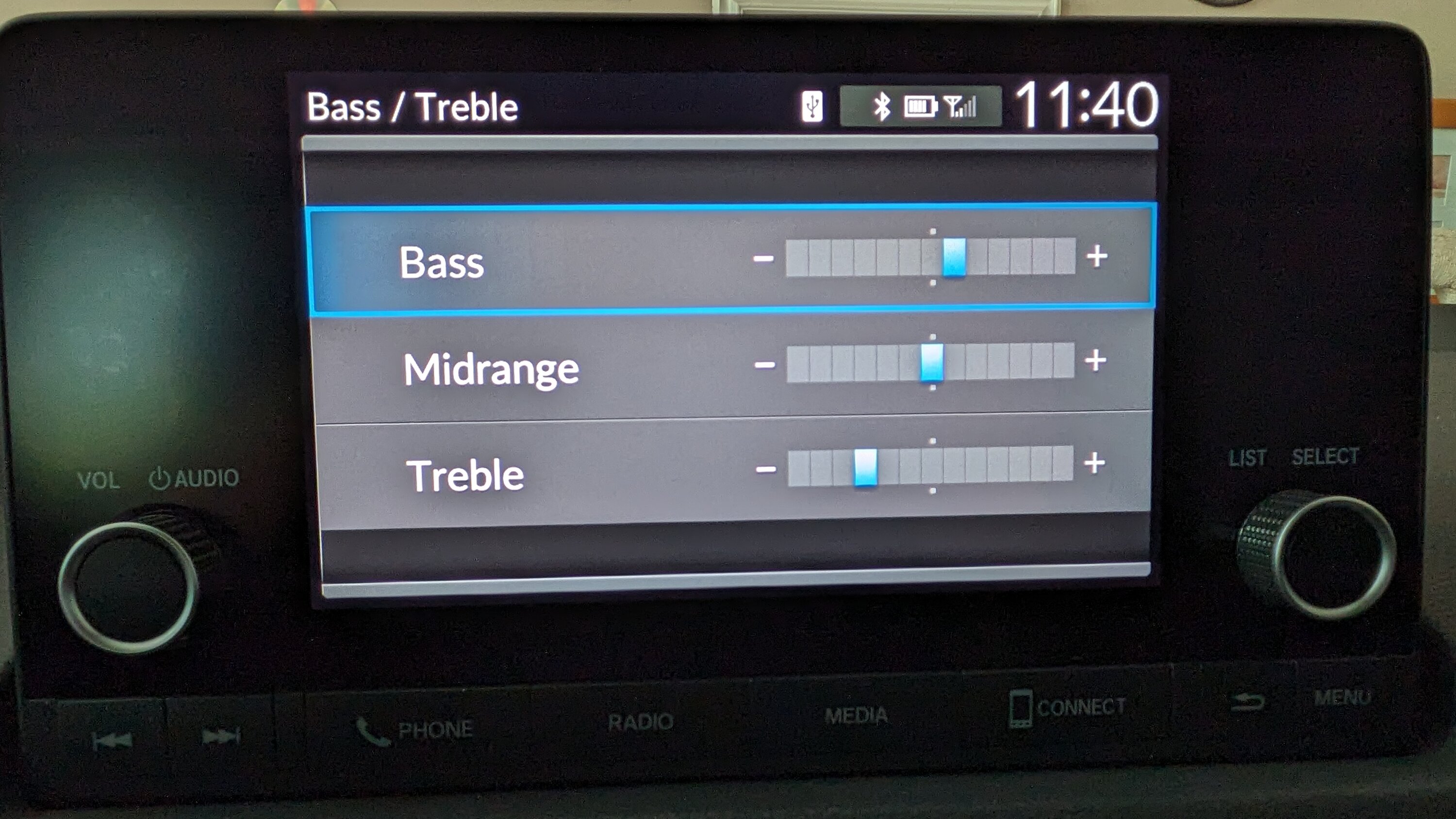 11th Gen Honda Civic '24 EX Sound System Upgrade for $350 bass mid treble