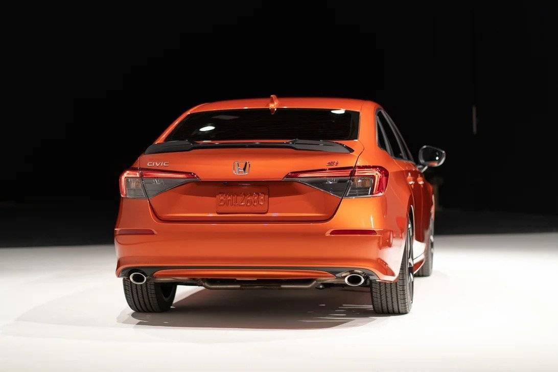 11th Gen Honda Civic Official BLAZING ORANGE PEARL 2022+ 11th Gen Civic Si Thread blazing-orange-2022-civic-si-19