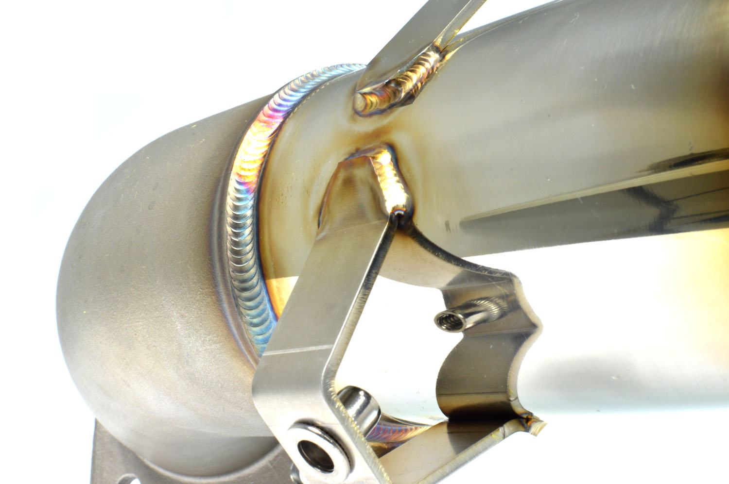 11th Gen Honda Civic 27WON 80mm down-pipe now available Civic-Downpipe-TIG-Welds