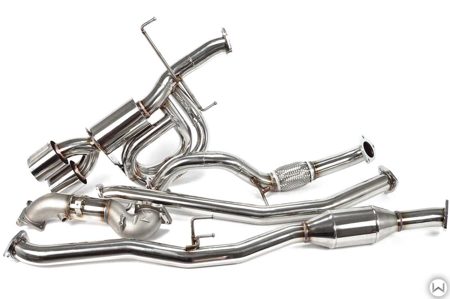 11th Gen Honda Civic 27WON 80mm down-pipe now available Civic Turboback exhaust catless (1)