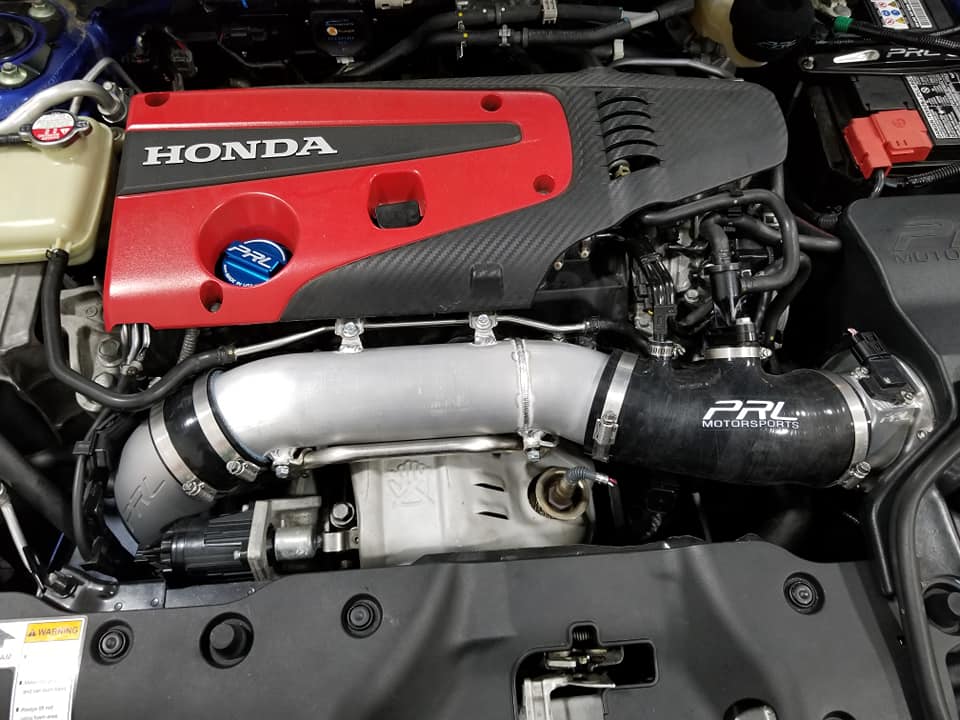 11th Gen Honda Civic PRL Motorsports 2017+ Honda Civic Type-R Turbocharger Inlet Pipe Kit CTR%20Prototype%20Crossover%20pipe%20Welded%202_zps2ir75zr