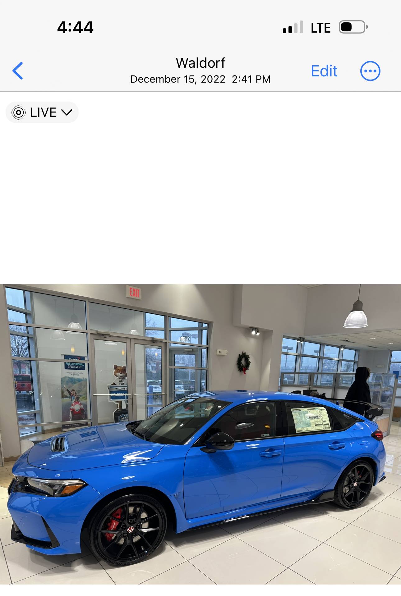 11th Gen Honda Civic The FL5 Dealer ADM Markup Thread FAC6FA4F-B949-4C05-9001-EC1F58DC924C