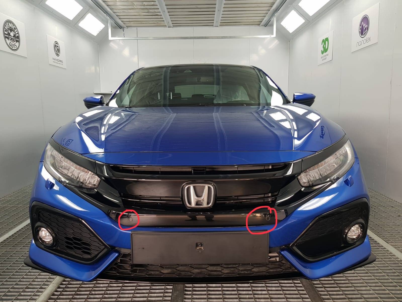 11th Gen Honda Civic New Performance Grille for 10th Gen Civics FK7_Sport Plus