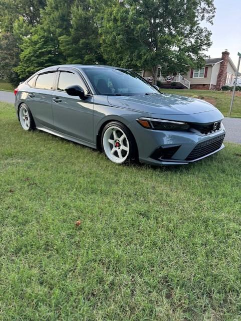 11th Gen Honda Civic 23' Si Build so far, maybe some useful info front passenger grass