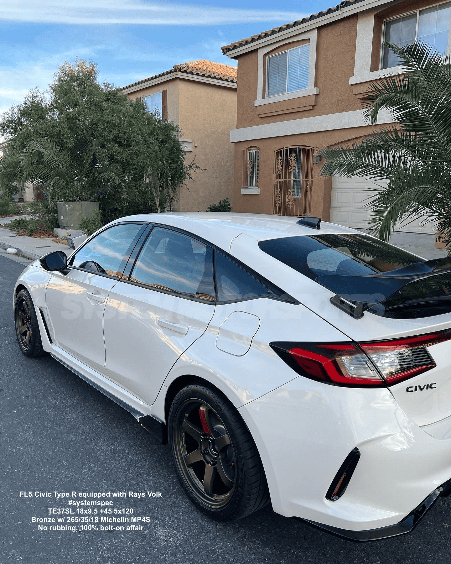 11th Gen Honda Civic Specs for 18" tires on 2022 Civic Type R IBCNeTx