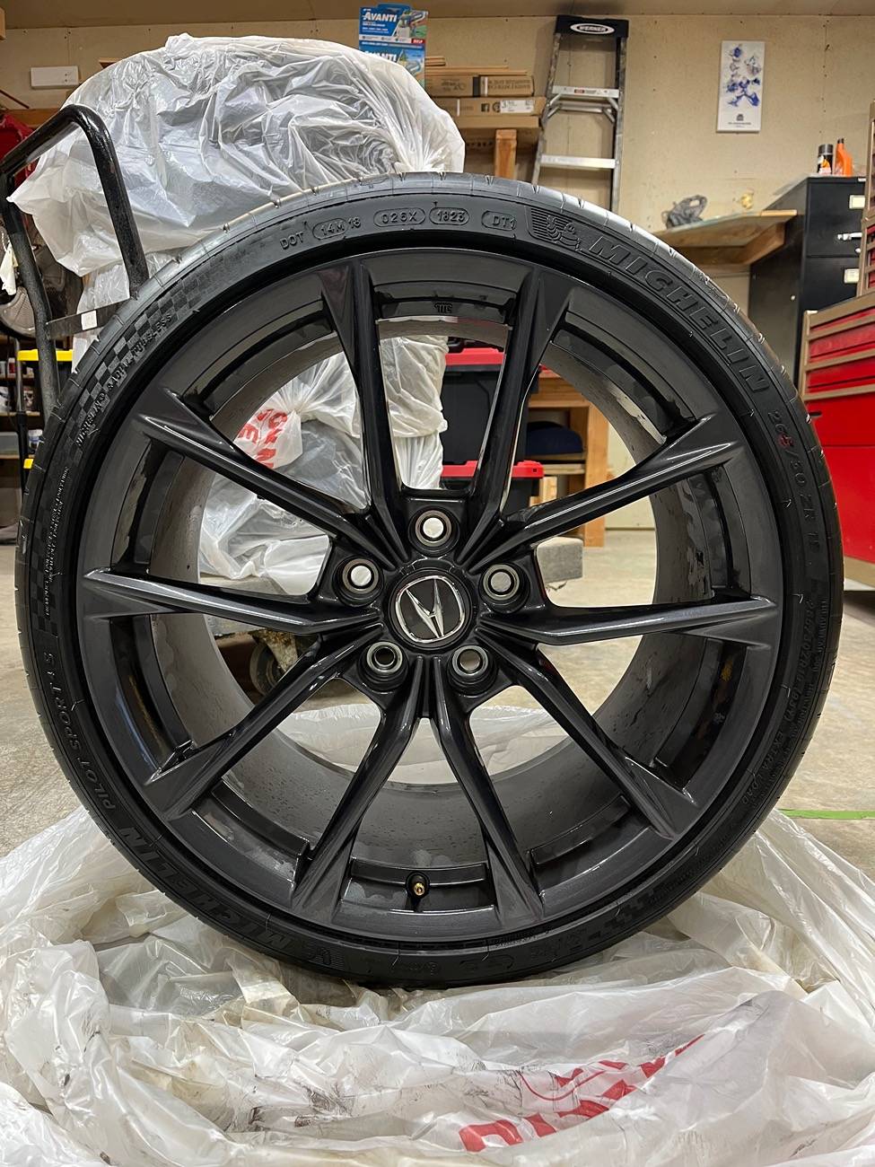 11th Gen Honda Civic SOLD $1500 - 5x120 19x9.5 +60 Acura Integra Type S OEM Wheels System-X Ceramic Coated 900miles St Louis IMG_0878