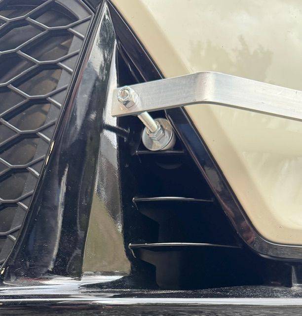11th Gen Honda Civic Offset Front License Plate Bracket (No Drill) IMG_1215