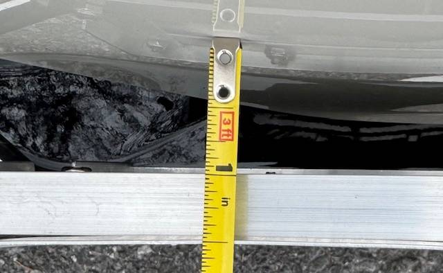 11th Gen Honda Civic Offset Front License Plate Bracket (No Drill) IMG_1262