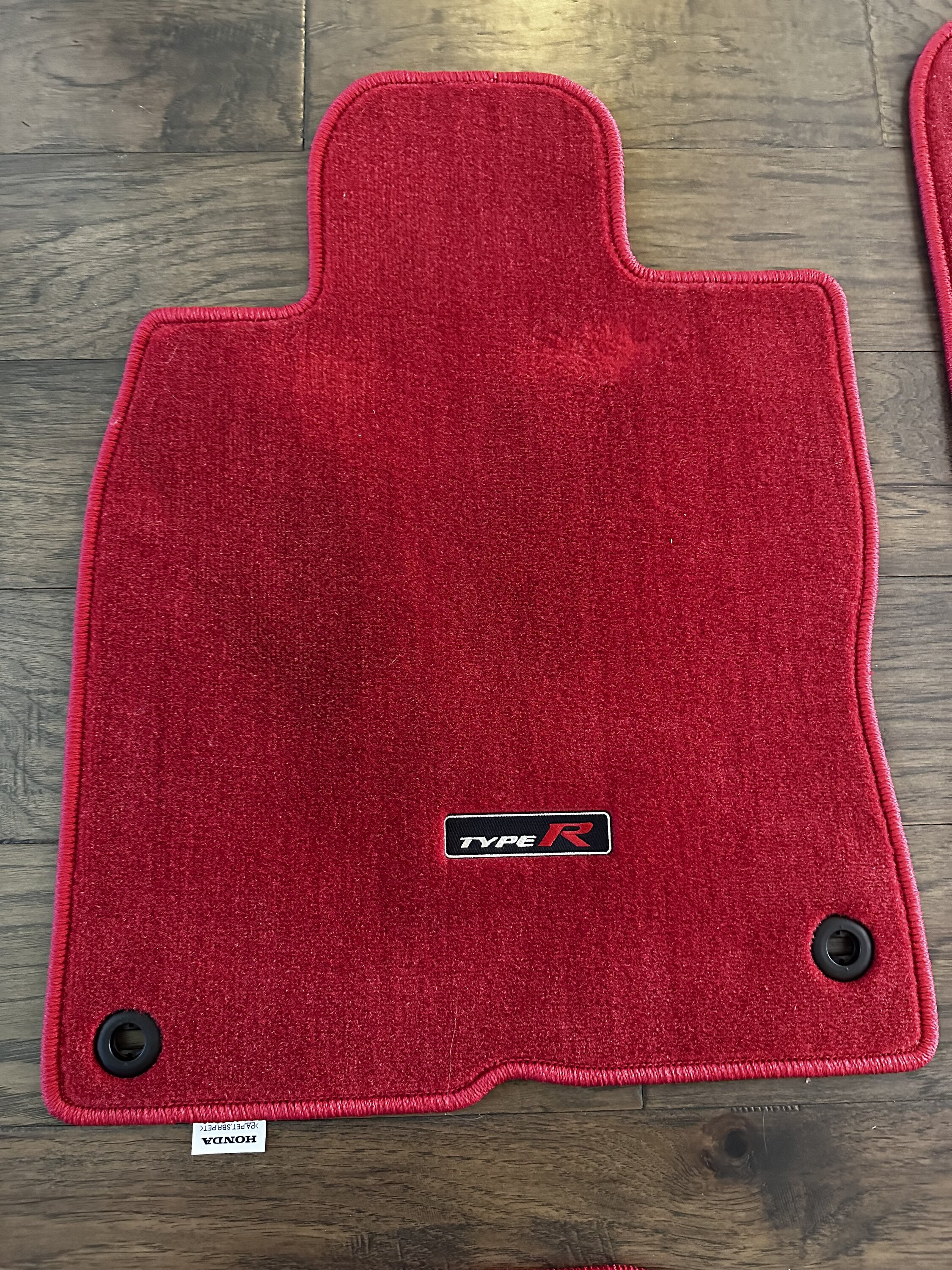 11th Gen Honda Civic FL5 Type R Red OEM floor mats.  Used < 500 mi IMG_1581