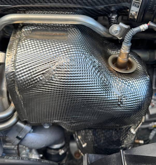 11th Gen Honda Civic Swain Tech Coated TSP Downpipe w/ Thermal Heat Insulation IMG_1677