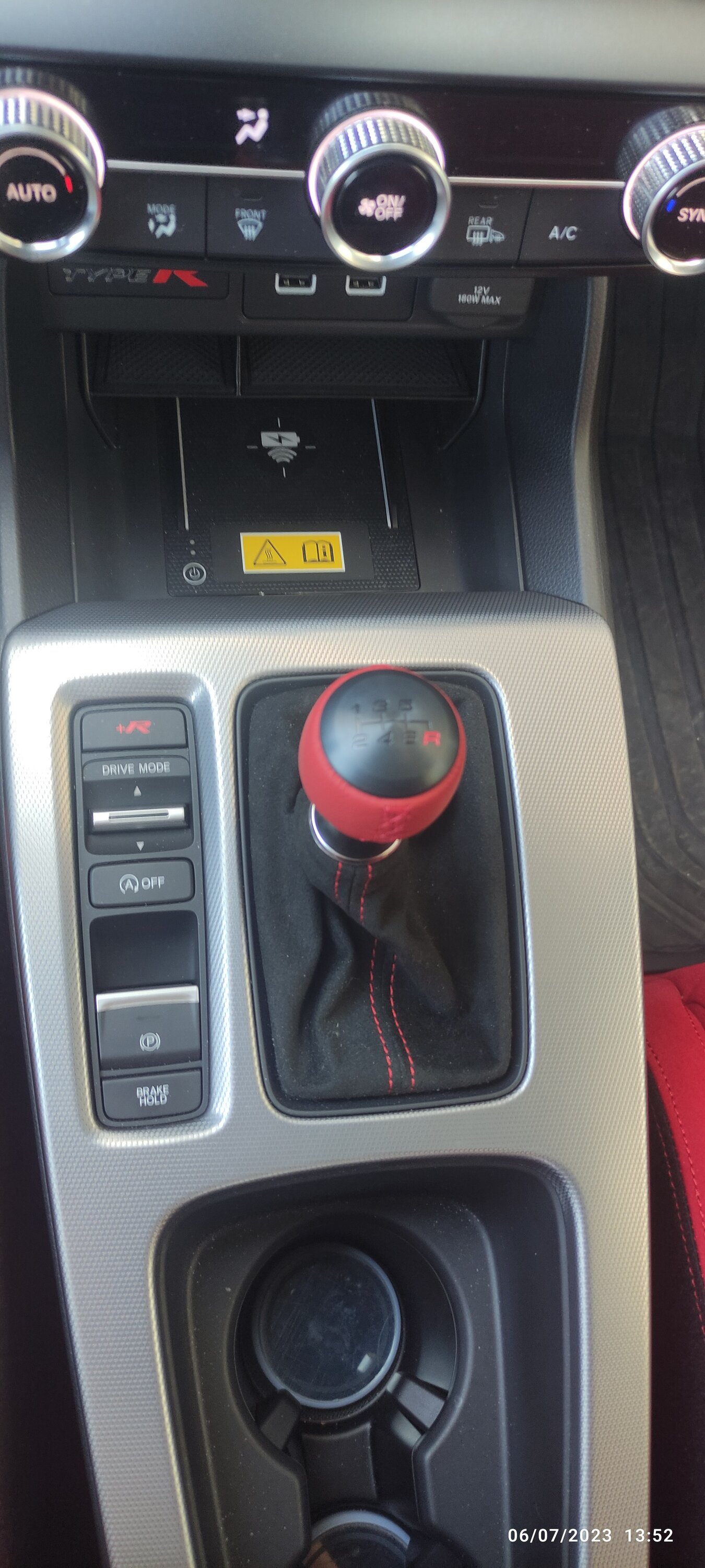 11th Gen Honda Civic Honda Alcantara Suede Steering wheel and Red shifter worth it? IMG_20230706_135251
