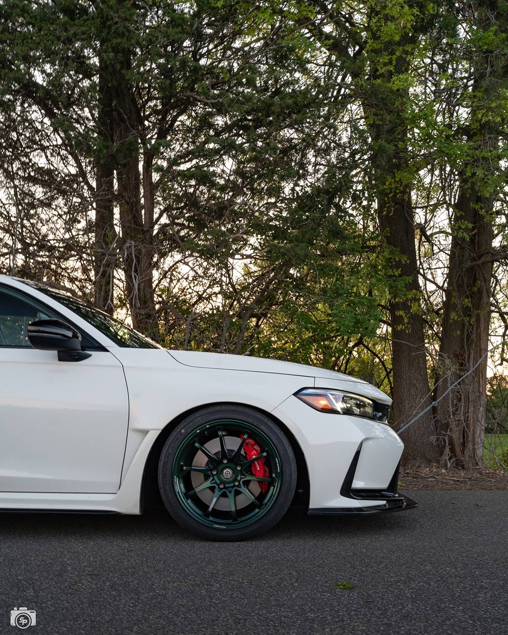 11th Gen Honda Civic Rays Volk Racing Racing Green CE28 (18x9.5 +38, 265/35/18 Advan V601) IMG_2262