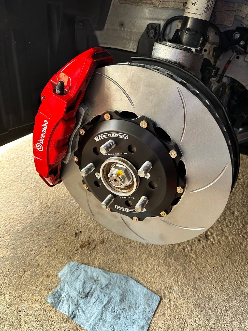 11th Gen Honda Civic Fl5 rotors IMG_2689