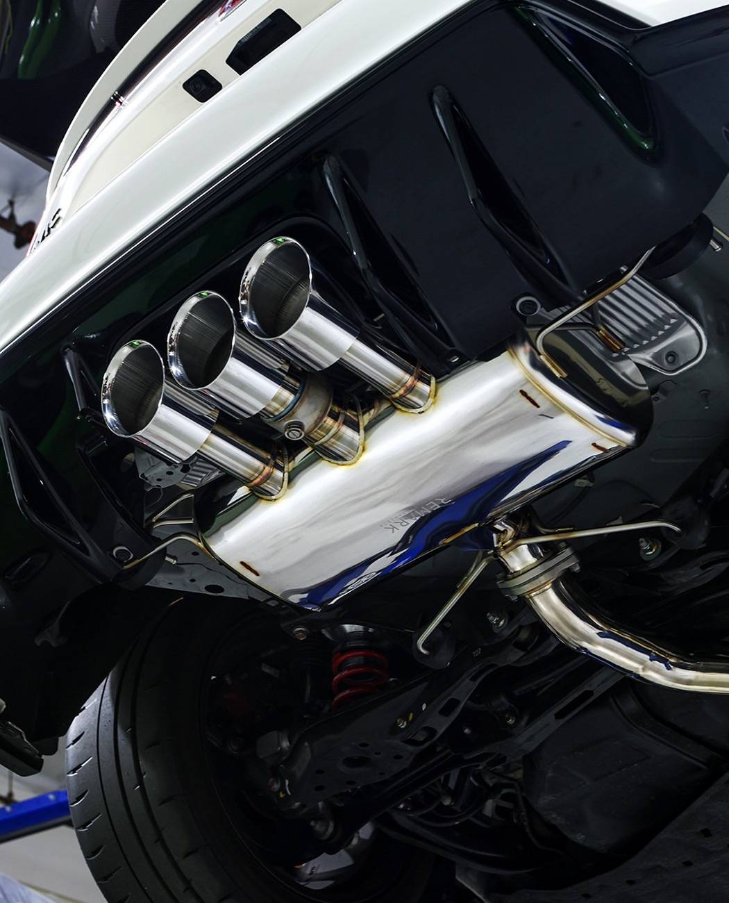 11th Gen Honda Civic Remark Sports Touring Q-Spec Triple Tip Catback for FL5 IMG_2703