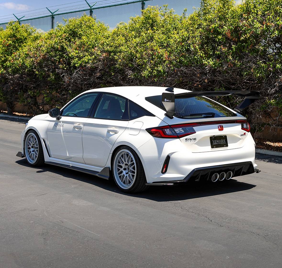 11th Gen Honda Civic Remark Sports Touring Q-Spec Triple Tip Catback for FL5 IMG_2706
