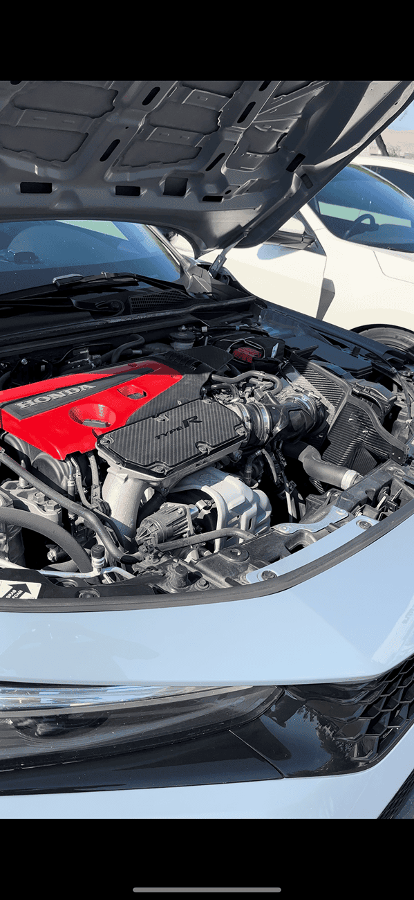 11th Gen Honda Civic ARMA Speed Carbon Fiber Air Intake installed IMG_3052